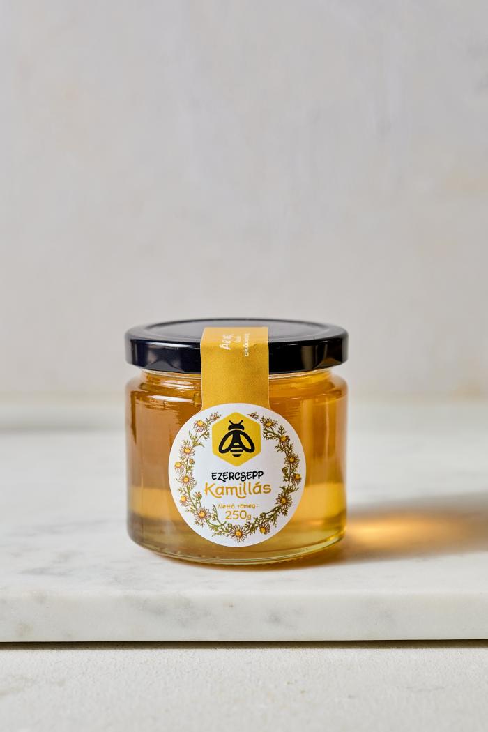 Ezercsepp-Kamilla ágyon érlelt méz 250 g