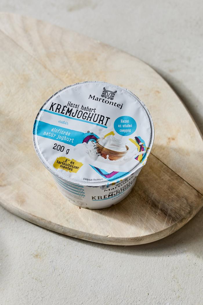 Martontej - E-mentes habart natúr joghurt - 175 g