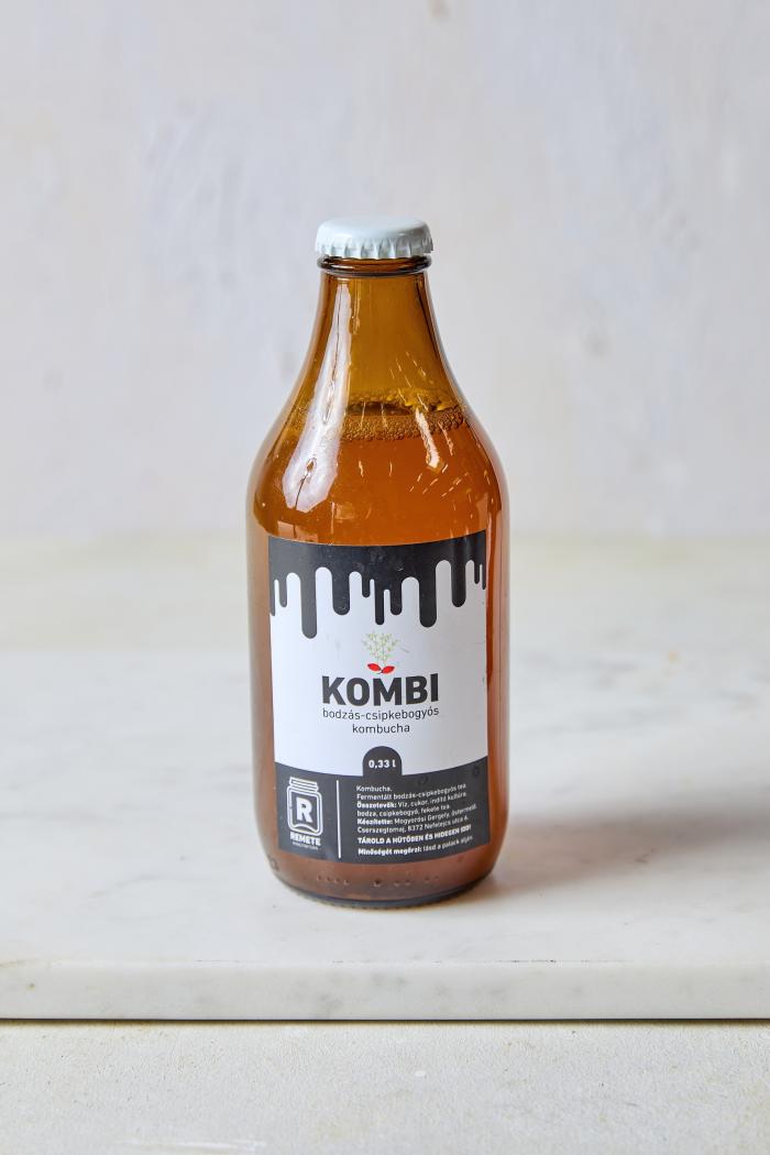 Remete - Bodzás-csipkebogyós kombucha