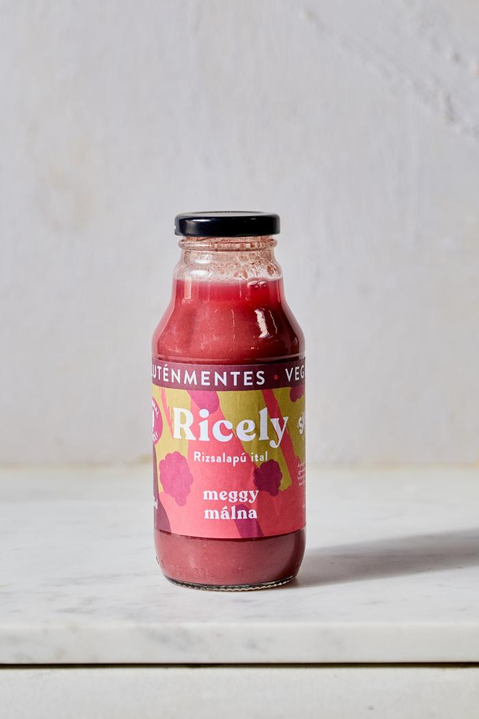 Valoryz Ricely meggyes-málnás rizsital 